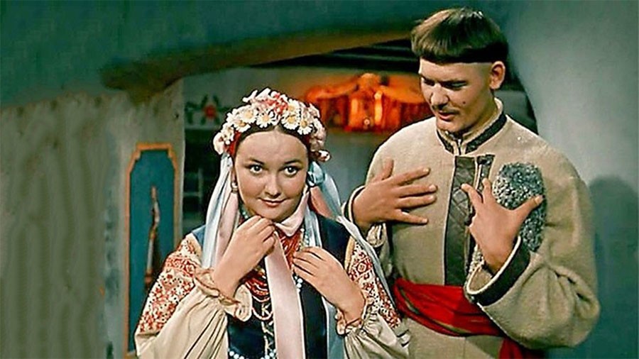 Ночь перед Рождеством, кадр из фильма