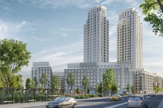 Авторы концепции, вдохновляясь Санкт-Петербургом, описывают «арки главного штаба» и «драматические эффекты». 