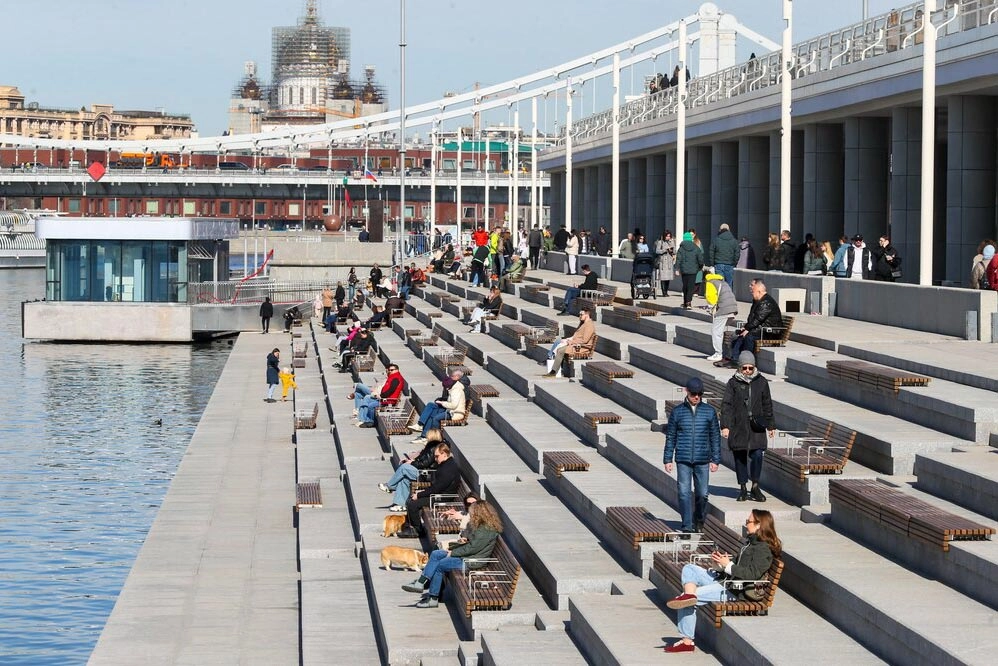 весна в москве