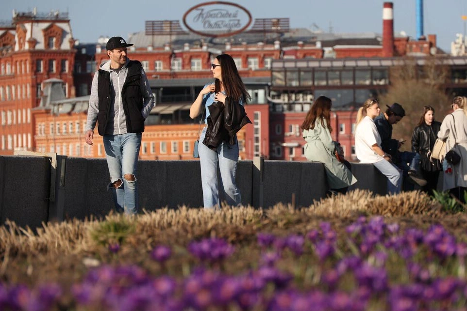 Весна в Москве