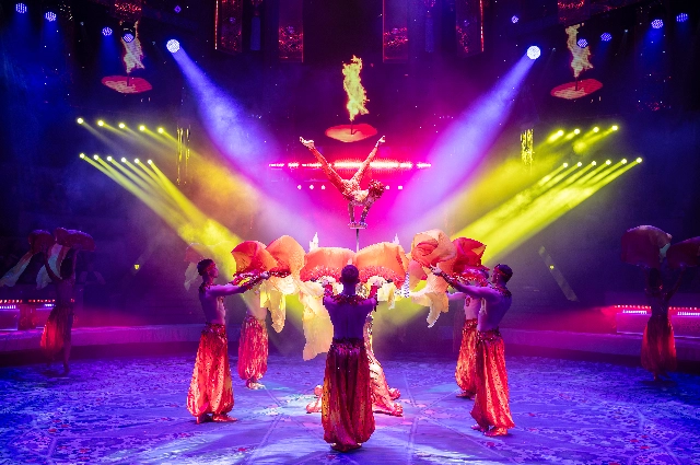 Фотоархив шоу продюсерского центра Гии Эрадзе «Песчаная сказка»