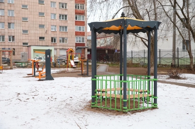 Площадки предназначены для активного досуга детей. 