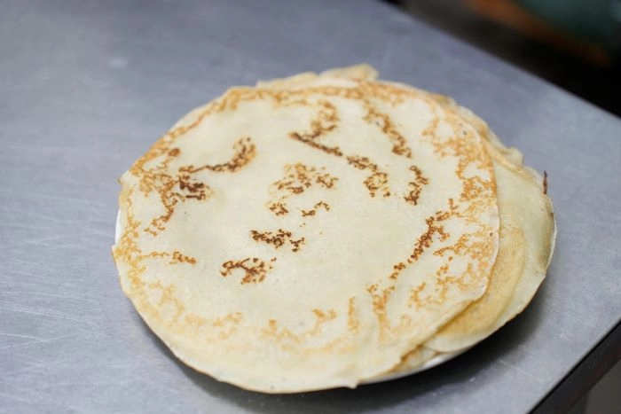 Блины с талганом.