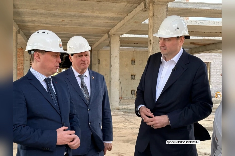 Строительство школы в Приуралье