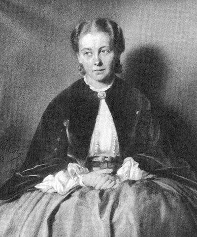 Александра была дочерью поэта Жуковского.
