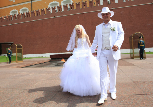 Свадебные гулянья в Москве