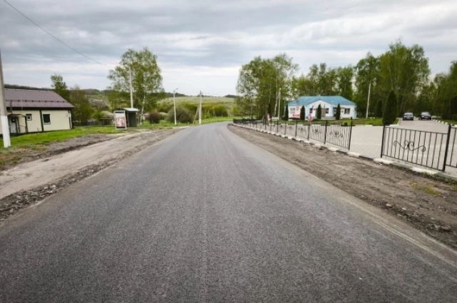 Новая дорога в селе Богородское.