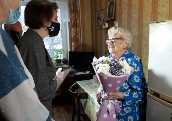 Долгожительница всегда была рада видеть гостей.