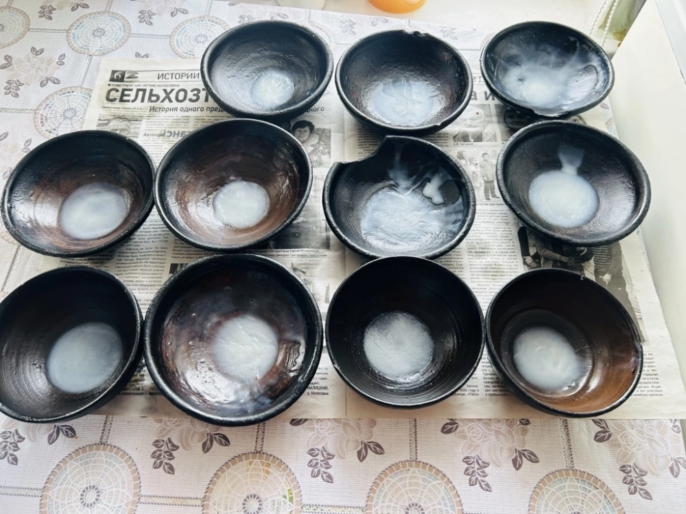 Чашечки передаются из поколения в поколение.