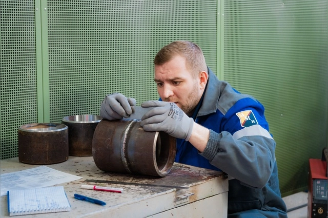 Алексей Беленов стал лучшим среди дефектоскопистов.