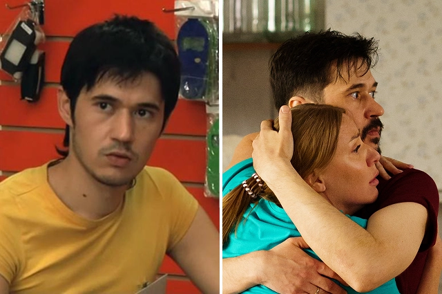 Станислав Тляшев на съёмках последнего сезона сериала «Реальные пацаны» (второе фото, 2023 г.)