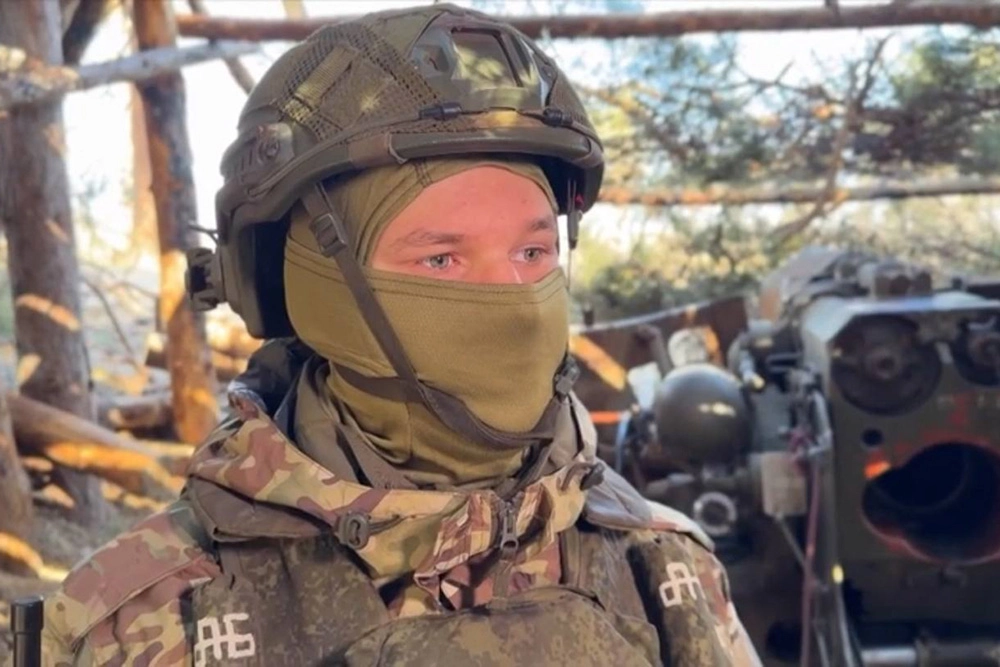 Офицер артиллерийской батареи с позывным «Двина».