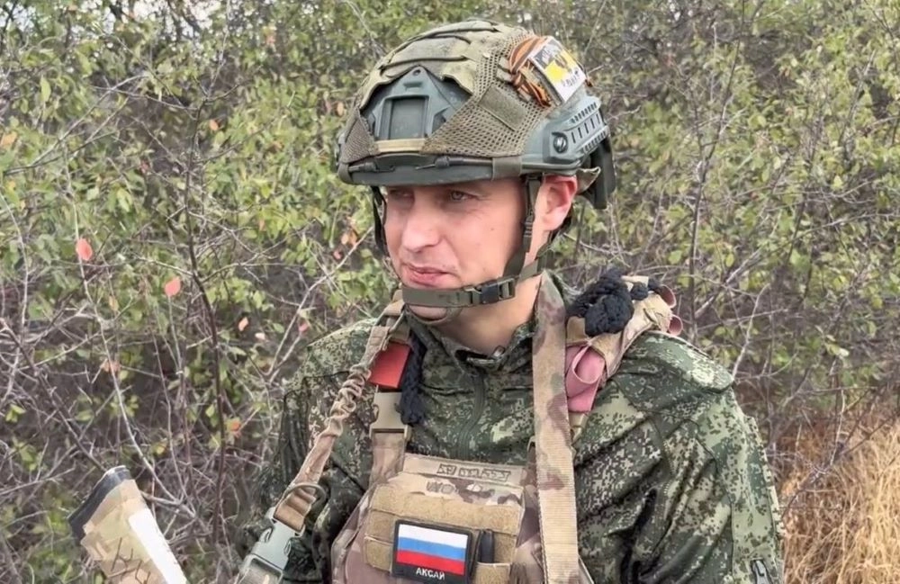 Заместитель командира взвода с позывным Кум.