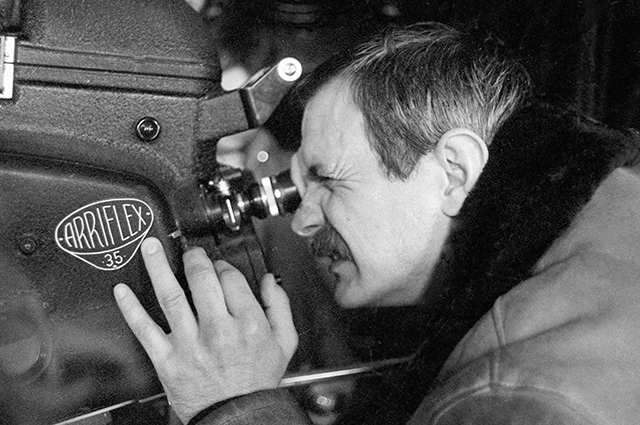 Режиссер Никита Михалков на&nbsp;съемках фильма «Несколько дней из&nbsp;жизни Обломова». 1979 г.