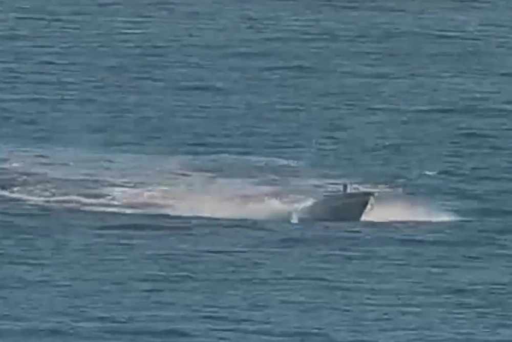 Кадры уничтожения БЭК противника в Черном море