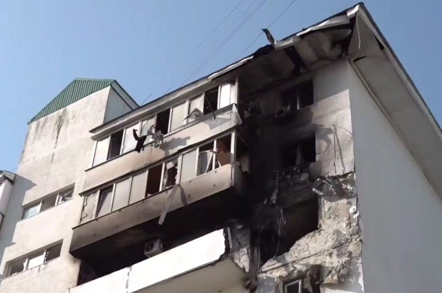 Последствия атаки БПЛА на Новороссийск 12 августа