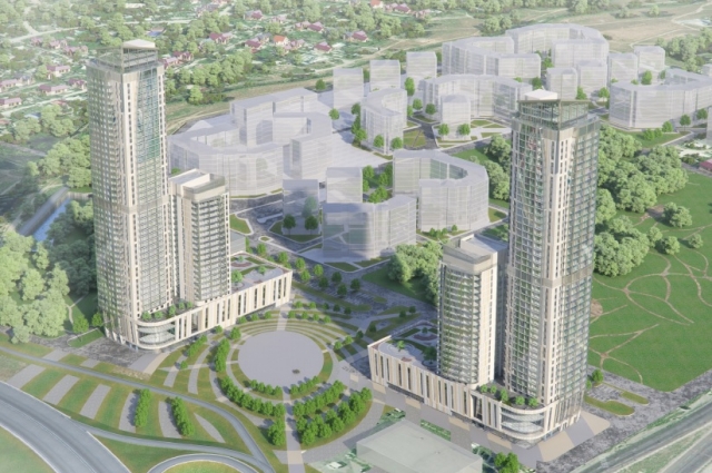 В Севастополе построят бизнес-центр из двух башен.
