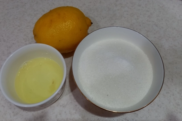 Продукты для глазури.