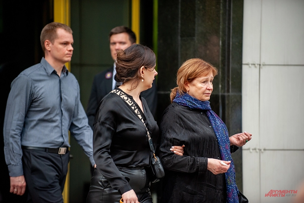 Прощание с режиссёром Юрием Морозом.