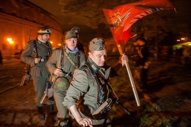 Реконструкция в Артиллерийском музее.