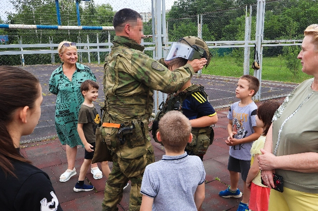 Каникулы с Росгвардией
