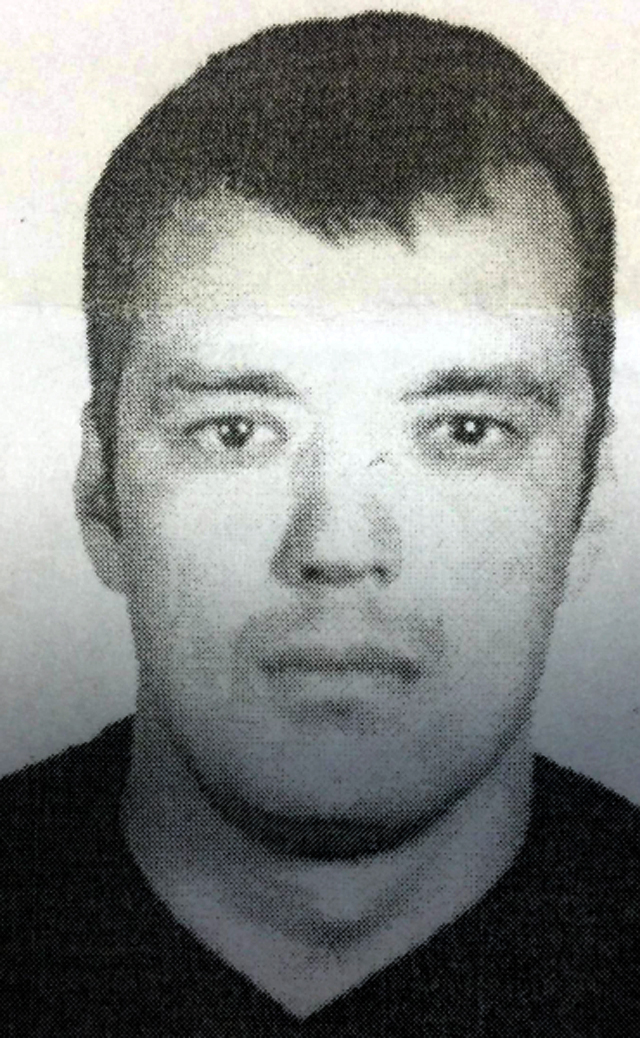 Алексей Зирин, фото с полицейской ориентировки.