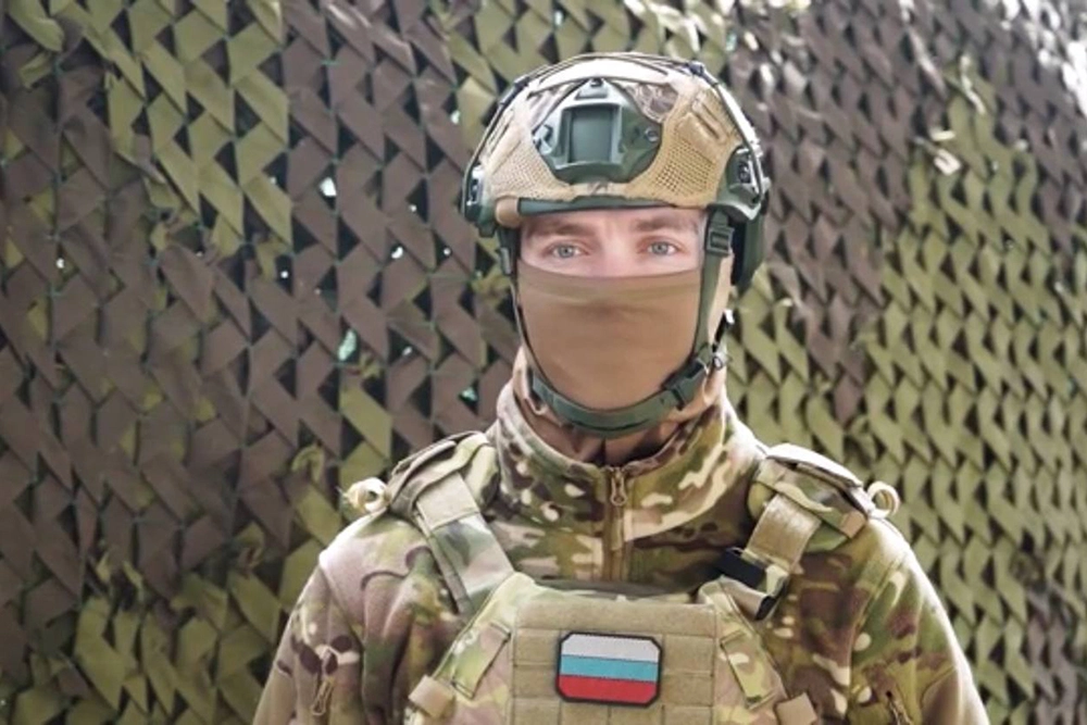 Командир расчёта с позывным «Якорь».