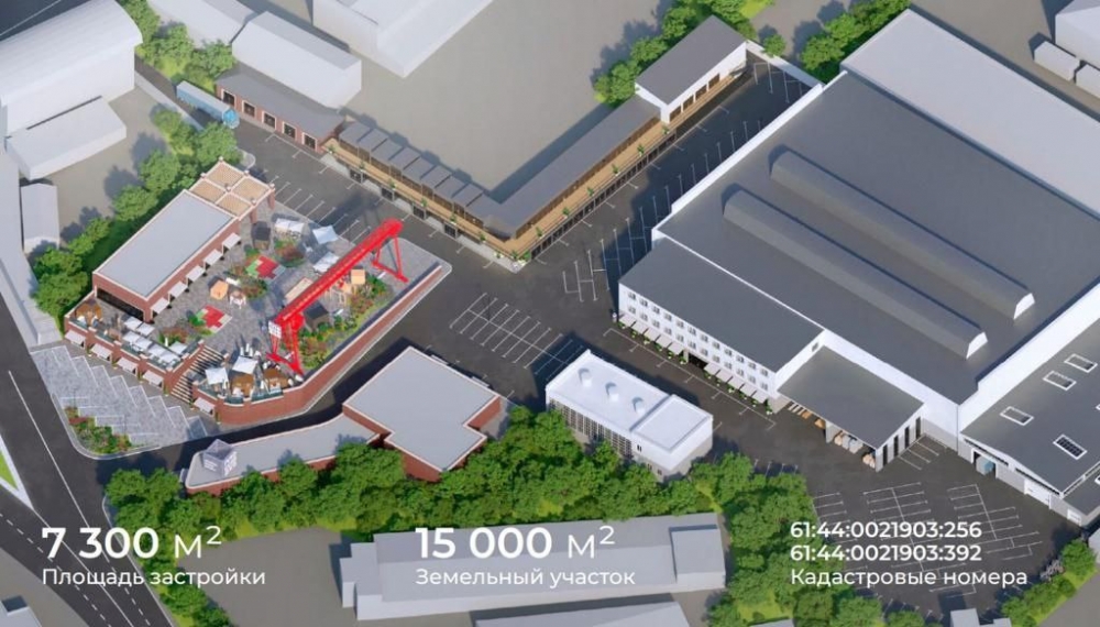 В 2024 году в Первомайском районе Ростова планируют построить торговое пространство «Площадка Маркет»