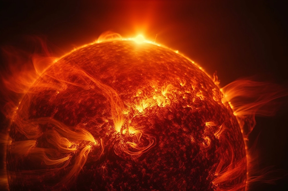 Солнце, магнитные бури, 