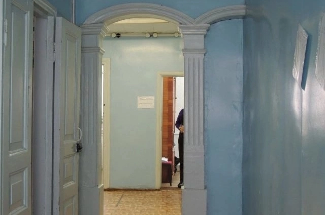 Уникальное внутренне убранство здания.