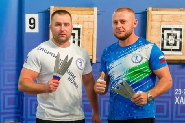 Первый официальный Чемпионат России по спортивному метанию ножа