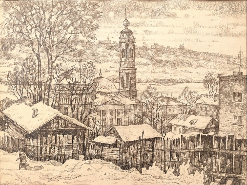 Калужский мотив. Красная гора. 1989 г.