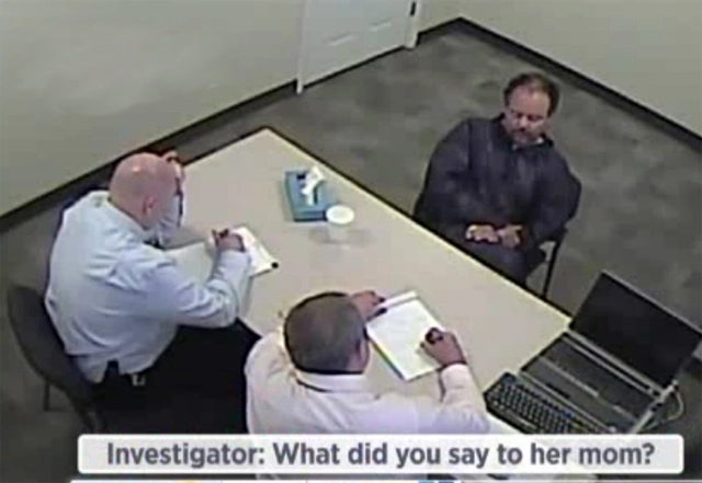 Допрос Кастро сотрудниками ФБР.