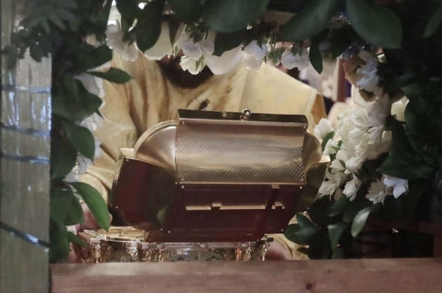 Мощи святителя Тихона провезли по многим городам России.