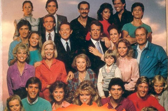 Кадр из сериала «Санта-Барбара», 1984-1993 г.