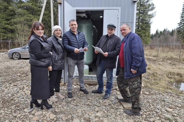 Благодаря установке очистных фильтров жителей Усть-Аскарлы обеспечили чистой питьевой водой.