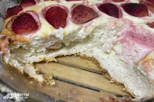 Запеканка просто тает во рту.