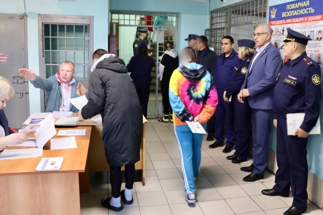 УИК в женском СИЗО.