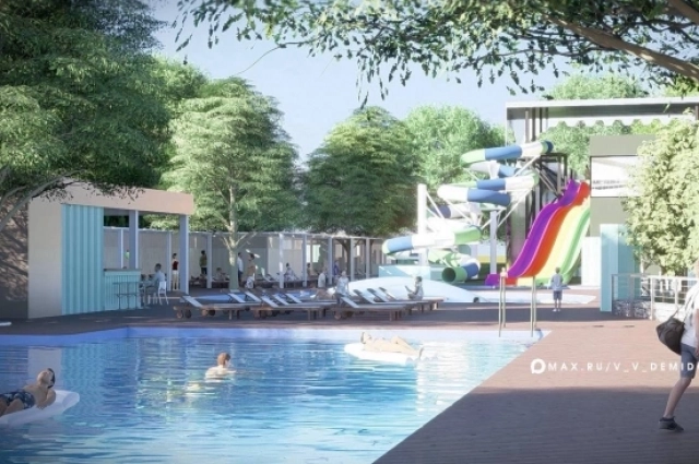 Визуализация проекта новой зоны отдыха на пляже «Берега»  