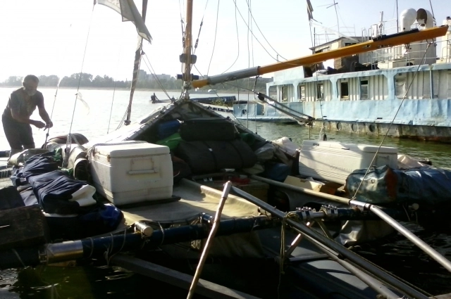 Та самая лодка.