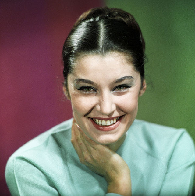 Актриса Валерия Заклунная в 1969 г.