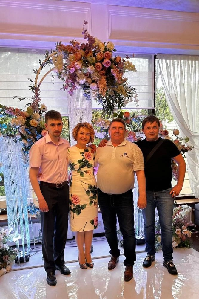 Алексей Рогов в тесном семейном кругу.