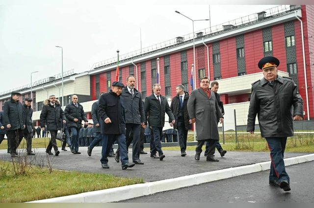 На открытии суперСИЗО присутствовали руководители республики.