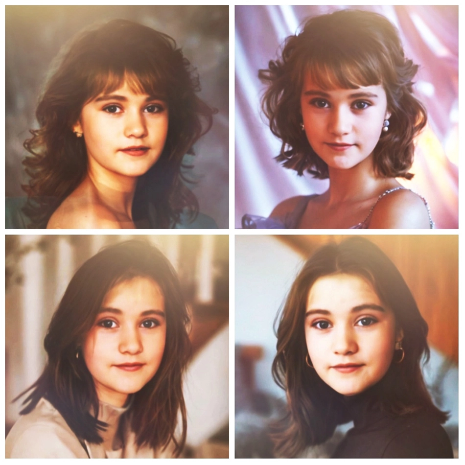 Так могла бы стать Лиза спустя 17 лет. Сгенерированное изображение.