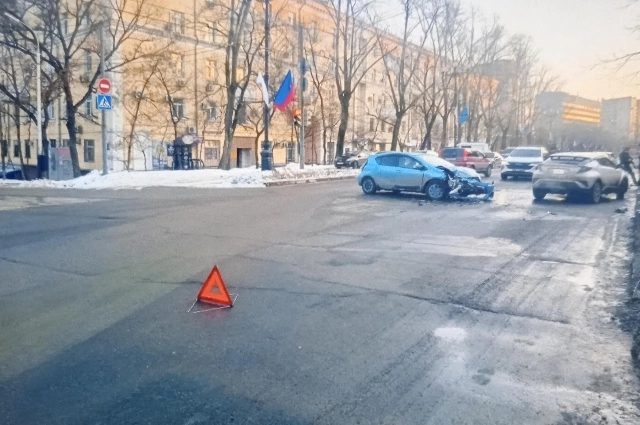 ДТП на Серышева