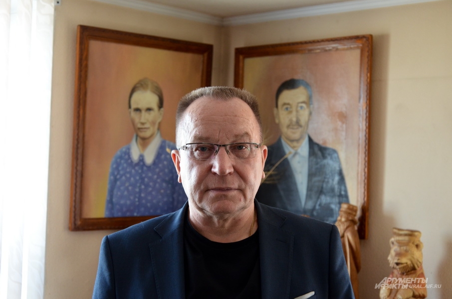 Директор Музея народного быта в Ирбите Михаил Смердов.