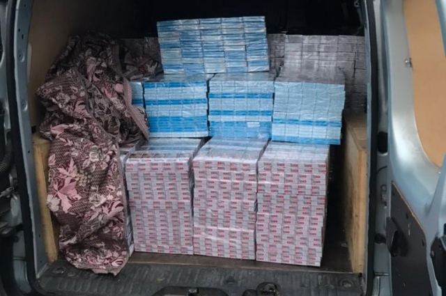 Пограничники на Волыни задержали авто с белорусскими сигаретами
