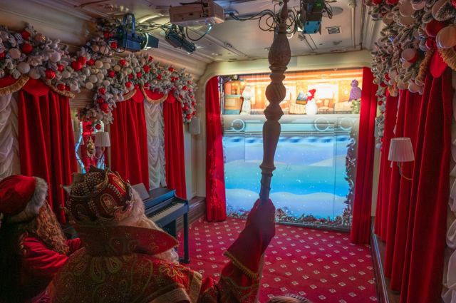 Поезд Деда Мороза увидят жители более 80 российских городов