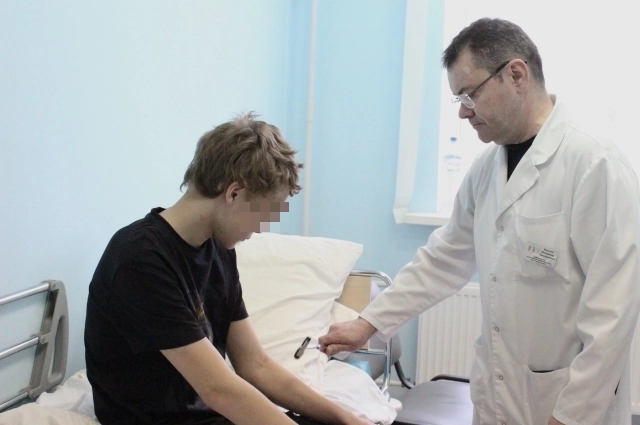 Мальчик остался жив благодаря врачам.