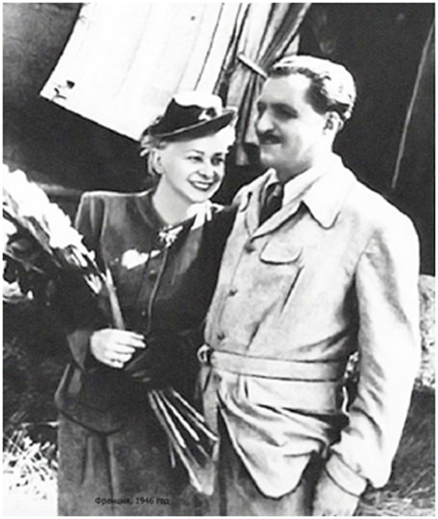 Валентина Серова и Константин Симонов.